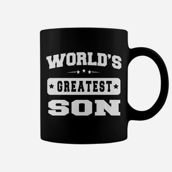 World's Greatest Son Relative Sibling Gift Idea T-Shirt Coffee Mug | Crazezy DE