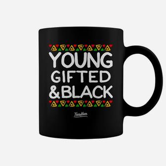 Young Gifted And Black History Month African American Coffee Mug | Crazezy