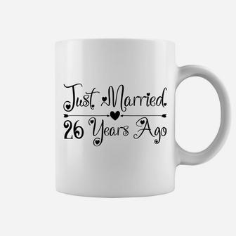 26 Years Wedding Anniversary Gift Idea For Him & Her Couple Coffee Mug | Crazezy