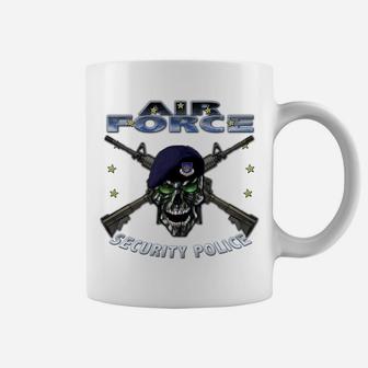Air Force Security Forces Defensor Fortis Police Sweatshirt Coffee Mug | Crazezy