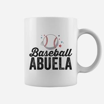 Baseball Abuela Grandma Grandmother Latina Gift Coffee Mug | Crazezy
