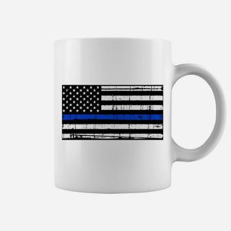 Be The Lion Not The Sheep Back The Blue Flag Police Sweatshirt Coffee Mug | Crazezy