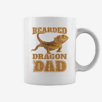 Bearded Dragon T Shirt Bearded Dragon Dad Papa Gift Tee Coffee Mug | Crazezy