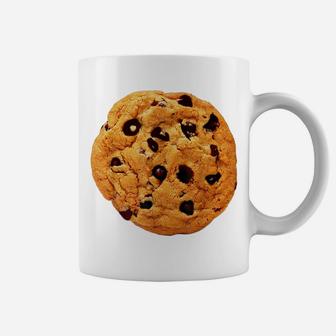 Chocolate Chip Cookie Costume Shirt Last Minute Lazy Party Coffee Mug | Crazezy
