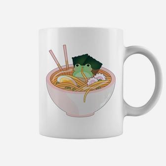 Cute Frog Ramen Coffee Mug | Crazezy