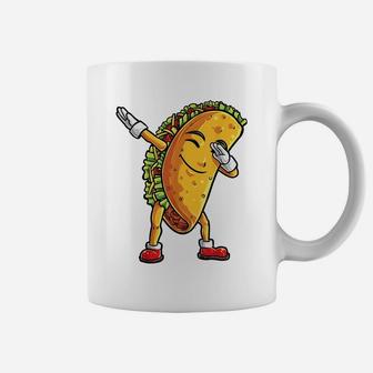 Dabbing Taco Cinco De Mayo T Shirt Kids Boys Men Tacos Tees Coffee Mug | Crazezy DE