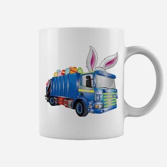 Easter Egg Garbage Truck Shirts Men Boys Easter Bunny Basket Coffee Mug | Crazezy AU