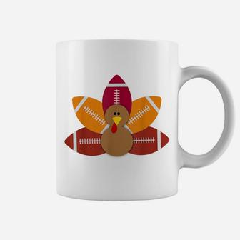 Funny Baby Turkey And Football Balls Sport Lovers Coffee Mug | Crazezy