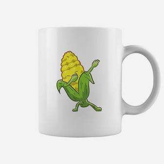 Funny Dabbing Corn Cute Dancing Corn Gift Coffee Mug | Crazezy
