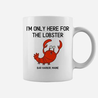 Funny Lobster Bar Harbor Maine Souvenir Gift Coffee Mug | Crazezy