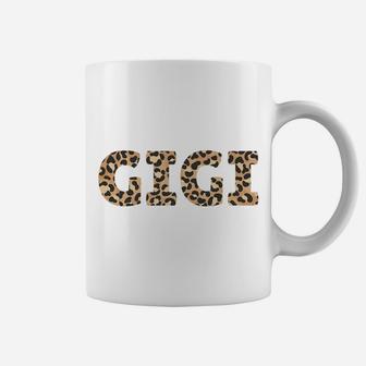 GIGI Leopard Cheetah Animal Print Proud Grandma Grandmother Coffee Mug | Crazezy UK