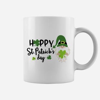 Gnome T Shirt Shamrock Lucky Womens Happy St Patricks Day Coffee Mug | Crazezy