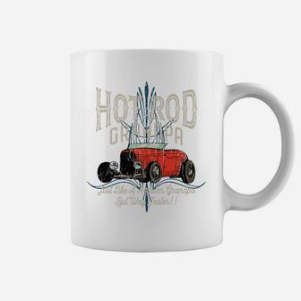 Hot Rod Grandpa Just Like A Regular Dad But Way Faster Coffee Mug | Crazezy CA