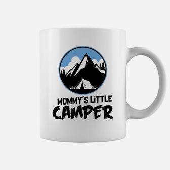 Kids Camping Boys Girls Mommys Little Camper Tee Coffee Mug | Crazezy