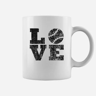 Love Baseball Mama Funny Game Day Lover Cute Coffee Mug | Crazezy AU