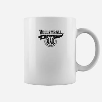 Mens Volleyball Dad Fathers Day Gift Father Sport Men Coffee Mug | Crazezy