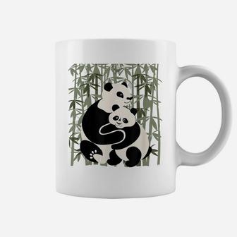 Mom, Dad And Baby Panda Bear Gift T Shirt, Family Panda Wear Coffee Mug | Crazezy