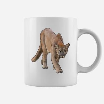 Mountain Lion Inspired Hunting Coffee Mug | Crazezy