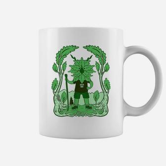 Mystic Green Man Nature Pagan Outdoors Forest Wilderness Coffee Mug | Crazezy DE
