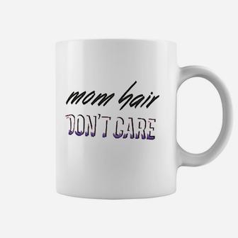 New Mom Hair Dont Care Athletic Yoga Fitness Coffee Mug | Crazezy