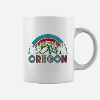 Oregon Mountains Outdoor Camping Hiking Gift Coffee Mug | Crazezy