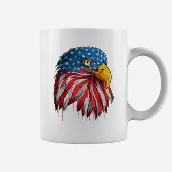 Patriotic-Eagle 4Th Of July Usa American-Flag Sweatshirt Coffee Mug | Crazezy