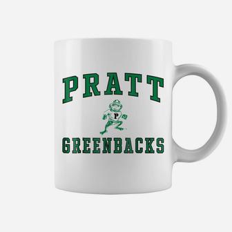 Pratt High School Greenbacks C1 Coffee Mug | Crazezy