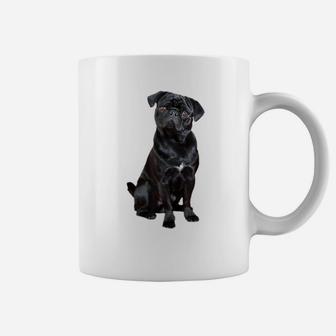 Pug Shirt For Dog Mom Dad Gift Idea Funny Cute Black Pug Coffee Mug | Crazezy