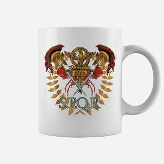 Spqr Ancient Rome Roman Empire Shirt Gift Christmas Birthday Coffee Mug | Crazezy UK