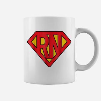 Super Nurse RN Superhero Registered Nurse Hero Coffee Mug | Crazezy