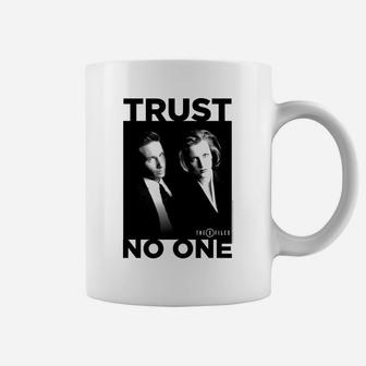 The X-Files Trust No One Poster Coffee Mug | Crazezy