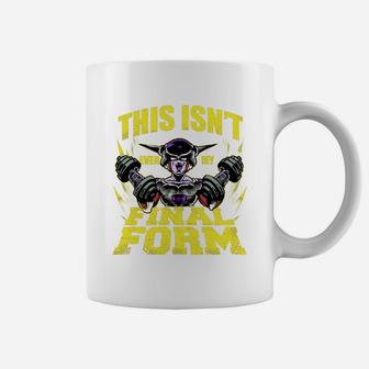 This Isn't Even My Final Form 1st Ssj Saiyan Gym Workout Warrior Coffee Mug | Crazezy UK