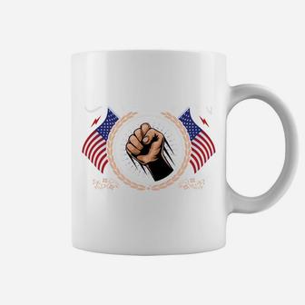 Union Strong American Flag Labor, Proud Union Worker Day Sweatshirt Coffee Mug | Crazezy