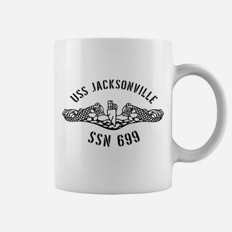 Uss Jacksonville Ssn 699 Submarine Badge Vintage Coffee Mug | Crazezy AU