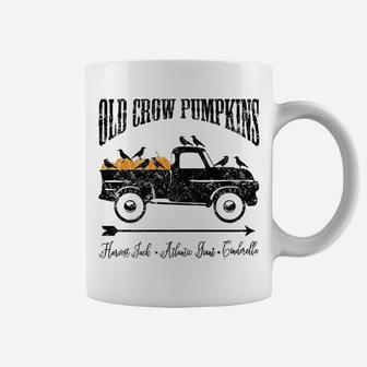 Vintage Fall Pumpkin Patch Truck Coffee Mug | Crazezy