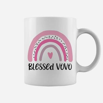 Womens Blessed Vovo Grandma Mother's Day Portuguese Grandmother Coffee Mug | Crazezy AU