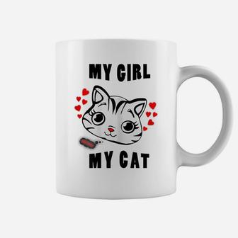 Womens Fuuny Cat,Girlfriend,Love Coffee Mug | Crazezy