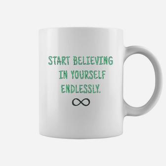 Yoga Believe In Yourself Chakra Soul Endless Sign Coffee Mug | Crazezy UK