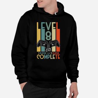 8Th Anniversary Gifts For Him Her Level 8 Complete Wedding Hoodie | Crazezy UK