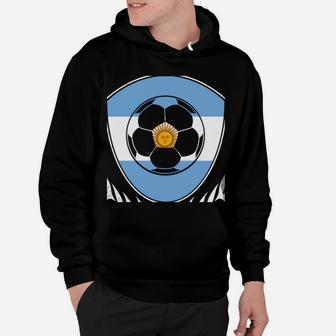 Argentinian Football 2018 Hoodie Argentina Soccer Jersey Hoodie | Crazezy