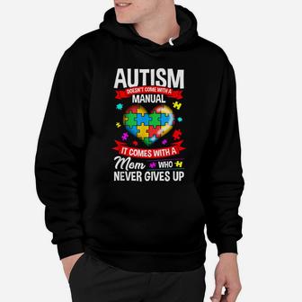 Autism Mom Shirt Women Autism Awareness Shirts Mom Cute Gift Hoodie | Crazezy