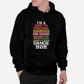 Ballet Mom Funny Dance Mommy Best Day Gift Glitter Hoodie | Crazezy