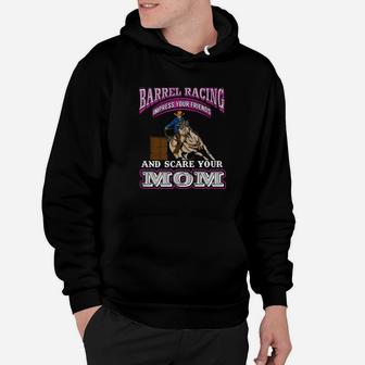 Barrel Racing Horse Girls Horse Lover Rider Gifts Funny Tee Hoodie | Crazezy