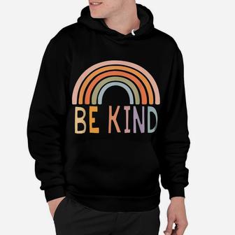 Be Kind Rainbow | Choose Kindness Women Graphic Hoodie | Crazezy