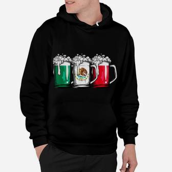 Beer Mexican Flag T Shirt Cinco De Mayo Women Mexico Gifts Hoodie | Crazezy