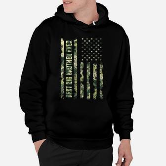 Best Big Brother Ever American Flag Camo Tshirt Fathers Day Hoodie | Crazezy DE