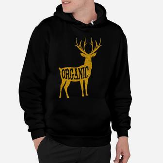 Bow Hunting Gear Vintage Organic Deer Outdoors Archery Gift Hoodie | Crazezy