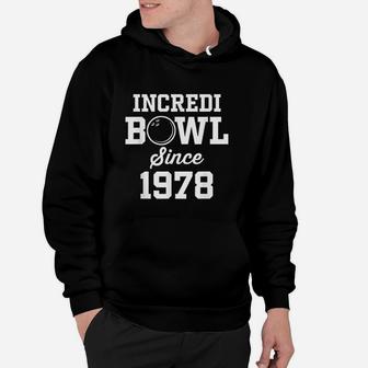 Bowling Gift For Bowler 1978 Birthday Hoodie | Crazezy