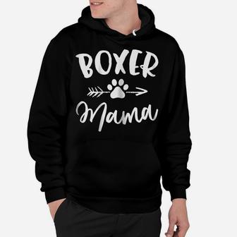 Boxer Mama Shirt Boxer Lover Owner Gift Boxer Dog Mom Tshirt Hoodie | Crazezy CA