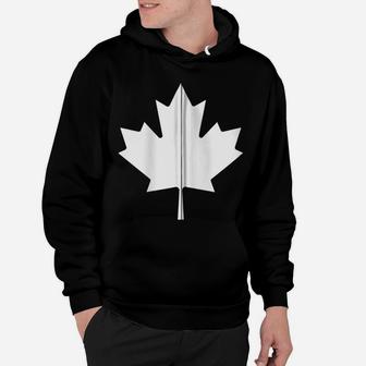 Canada Flag Maple Leaf Proud Canadian Gift Zip Hoodie Hoodie | Crazezy